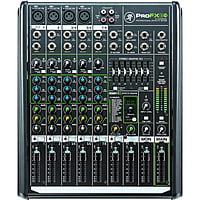 ProFX8v2 8-Channel Compact Mixer with USB and Effects