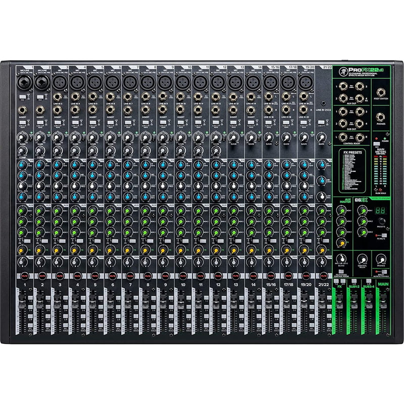 ProFX22v3 22-Channel Professional USB Mixer ProFX22v3 22-Channel Professional USB Mixer