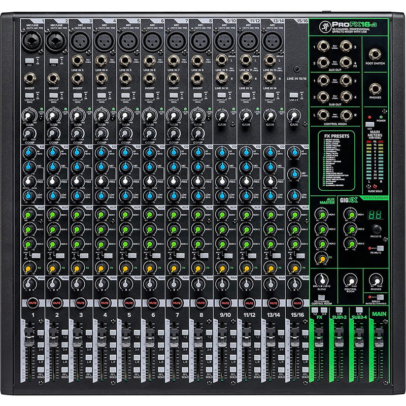 ProFX16v3 16-Channel Professional USB Mixer