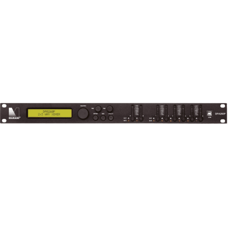 DPA-260P 2 In - 6 Out Speaker Management System DPA-260P 2 In - 6 Out Speaker Management System