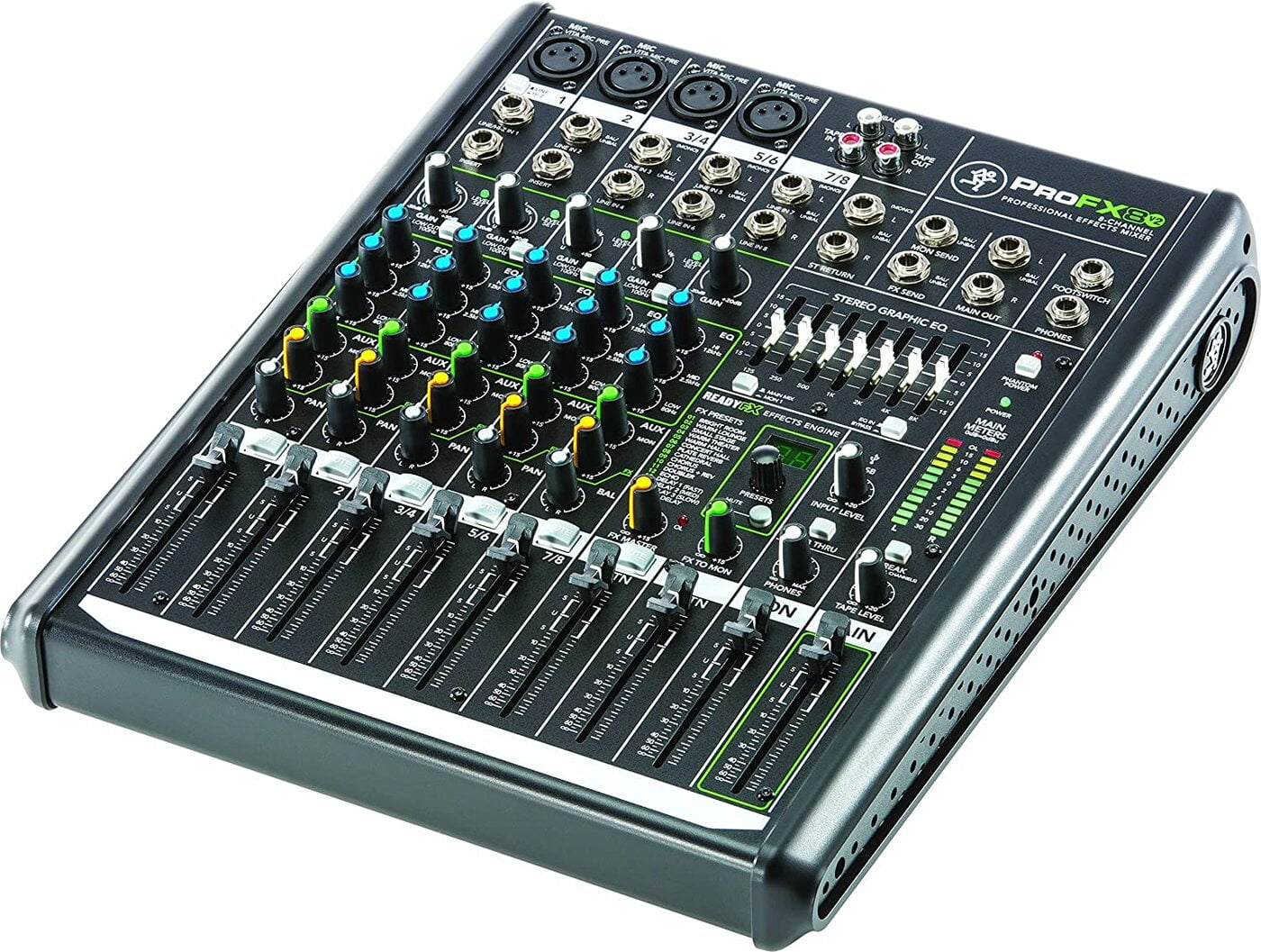 MACKIE ( マッキー )ProFX8v2 Mackie ProFX8v2 8-Channel Compact Mixer with USB and Effects