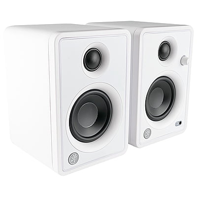 CR3-XBTLTD-WHT Limited Edition 3" Powered Monitors with Bluetooth
