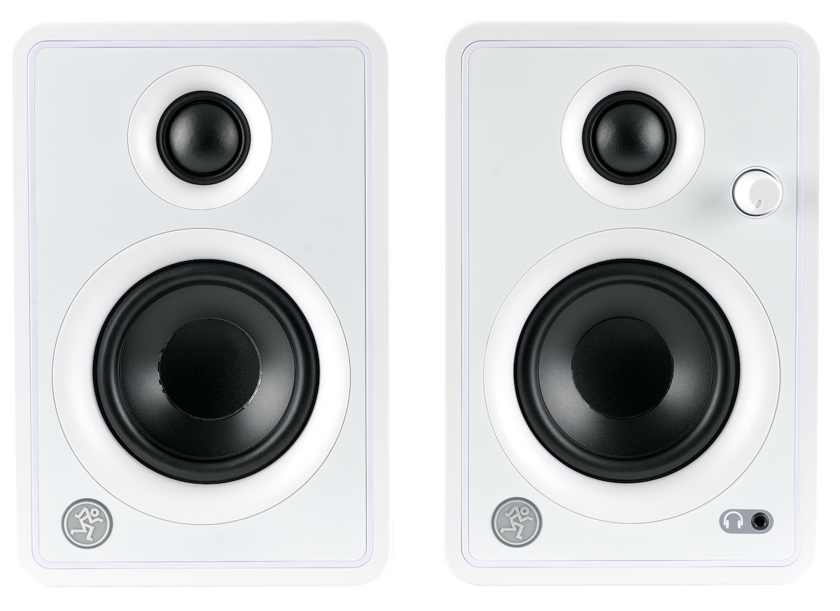 Mackie CR3-XBTLTD-WHT Limited Edition 3" Powered Monitors with Bluetooth Mackie CR3-XBTLTD-WHT Limited Edition 3" Powered Monitors with Bluetooth