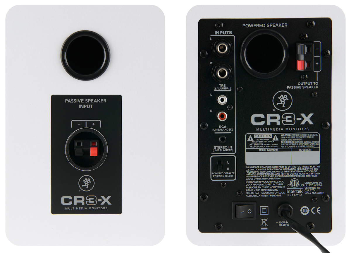 Mackie CR3-XLTD-WHT Limited Edition 3" Powered Monitors Mackie CR3-XLTD-WHT Limited Edition 3" Powered Monitors
