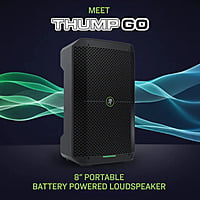 Thump GO 8" Portable Battery-Powered Loudspeaker Thump GO 8" Portable Battery-Powered Loudspeaker