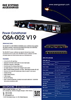 OSA-002V19 Power Conditioner