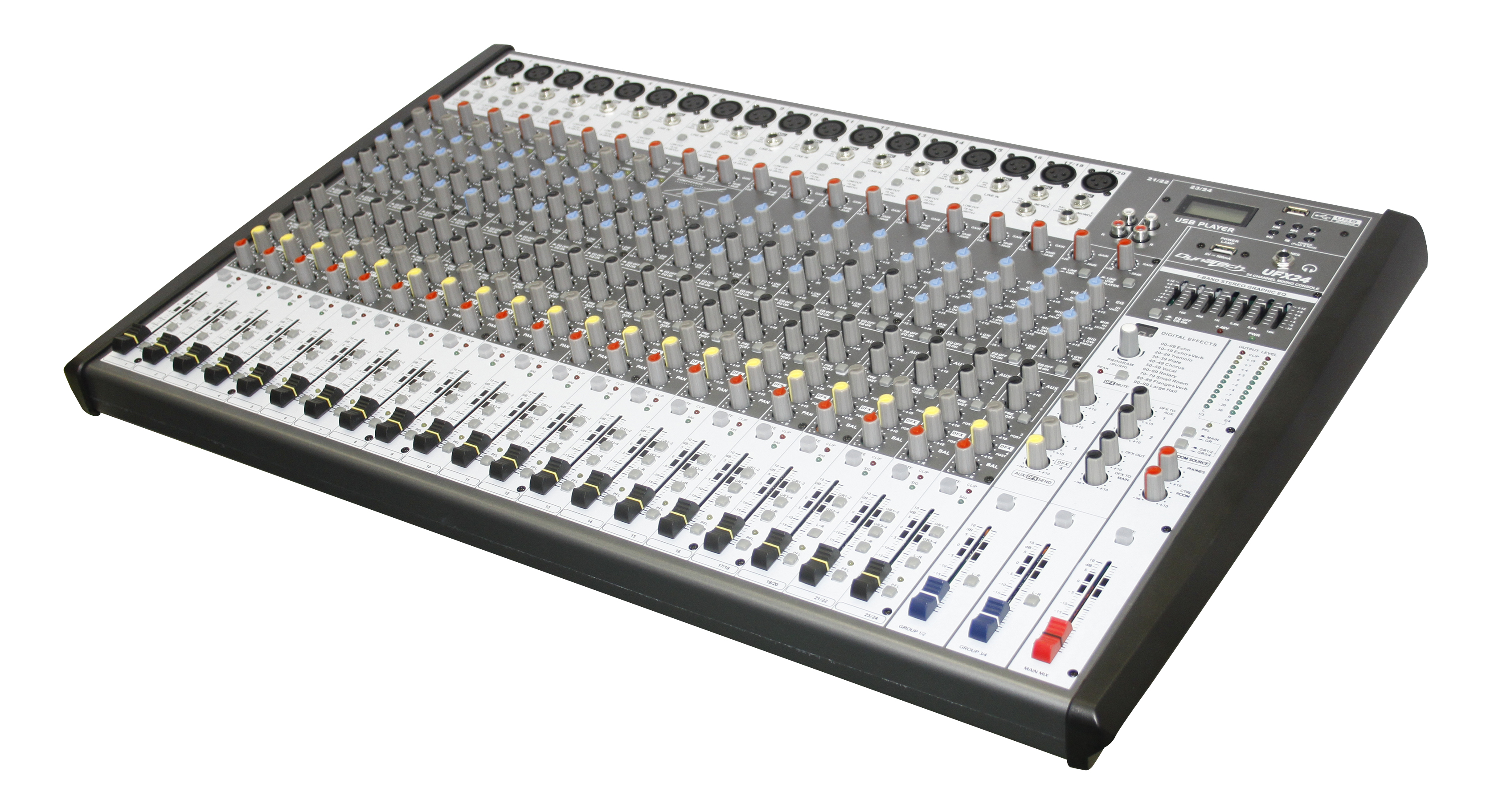 Dynatech UFX24 Analogue Mixer Dynatech UFX24 Analogue Mixer